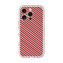 分離ケース［ Small Stripe - Red × Black ］