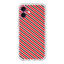 分離ケース［ Small Stripe - Red × Black ］