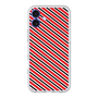 分離ケース［ Small Stripe - Red × Black ］