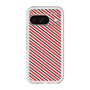 スリムプロテクションプレミアムケース［ Small Stripe - Red × Black ］
