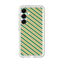 スリムプロテクションプレミアムケース［ Small Stripe - Green × Orange ］