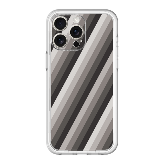 スリムプロテクションプレミアムケース［ Middle Stripe - Black ］