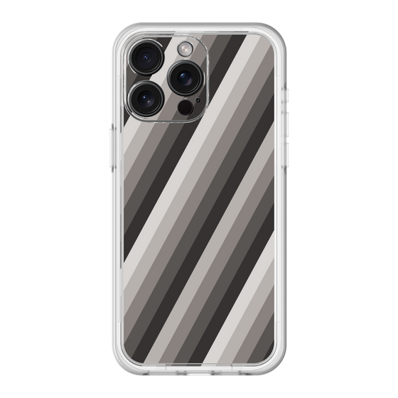 スリムプロテクションプレミアムケース［ Middle Stripe - Black ］