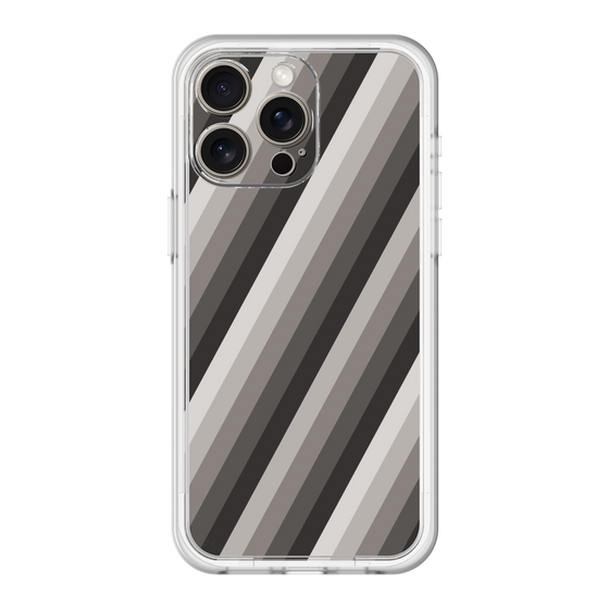 スリムプロテクションプレミアムケース［ Middle Stripe - Black ］