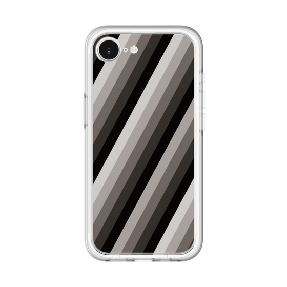 スリムプロテクションプレミアムケース［ Middle Stripe - Black ］