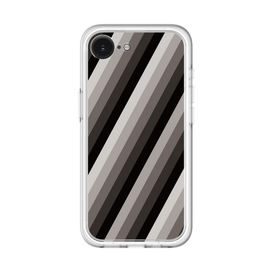スリムプロテクションプレミアムケース［ Middle Stripe - Black ］