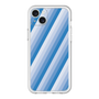 スリムプロテクションプレミアムケース［ Middle Stripe - Blue ］