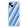 スリムプロテクションプレミアムケース［ Middle Stripe - Blue ］