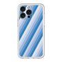 スリムプロテクションプレミアムケース［ Middle Stripe - Blue ］