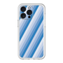 スリムプロテクションプレミアムケース［ Middle Stripe - Blue ］