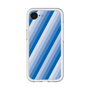 スリムプロテクションプレミアムケース［ Middle Stripe - Blue ］