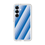 スリムプロテクションプレミアムケース［ Middle Stripe - Blue ］
