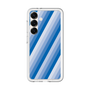 スリムプロテクションプレミアムケース［ Middle Stripe - Blue ］