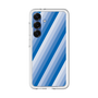 スリムプロテクションプレミアムケース［ Middle Stripe - Blue ］