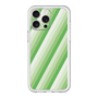 スリムプロテクションプレミアムケース［ Middle Stripe - Green ］