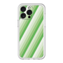 スリムプロテクションプレミアムケース［ Middle Stripe - Green ］