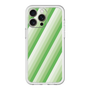 スリムプロテクションプレミアムケース［ Middle Stripe - Green ］