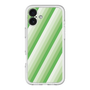 スリムプロテクションプレミアムケース［ Middle Stripe - Green ］