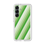 スリムプロテクションプレミアムケース［ Middle Stripe - Green ］