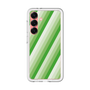 スリムプロテクションプレミアムケース［ Middle Stripe - Green ］