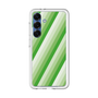 スリムプロテクションプレミアムケース［ Middle Stripe - Green ］