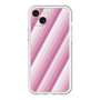 スリムプロテクションプレミアムケース［ Middle Stripe - Pink ］