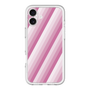 スリムプロテクションプレミアムケース［ Middle Stripe - Pink ］