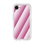 スリムプロテクションプレミアムケース［ Middle Stripe - Pink ］