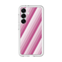スリムプロテクションプレミアムケース［ Middle Stripe - Pink ］