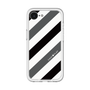 スリムプロテクションプレミアムケース［ Big Stripe - Black × Gray ］
