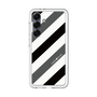スリムプロテクションプレミアムケース［ Big Stripe - Black × Gray ］