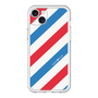 スリムプロテクションプレミアムケース［ Big Stripe - Red × Blue ］