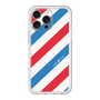 スリムプロテクションプレミアムケース［ Big Stripe - Red × Blue ］