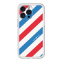 スリムプロテクションプレミアムケース［ Big Stripe - Red × Blue ］
