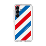スリムプロテクションプレミアムケース［ Big Stripe - Red × Blue ］