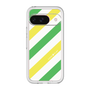 スリムプロテクションプレミアムケース［ Big Stripe - Green × Yellow ］