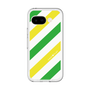 スリムプロテクションプレミアムケース［ Big Stripe - Green × Yellow ］