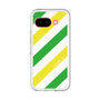 スリムプロテクションプレミアムケース［ Big Stripe - Green × Yellow ］