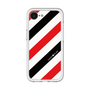 スリムプロテクションプレミアムケース［ Big Stripe - Red × Black ］