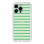 スリムプロテクションプレミアムケース［ Small Border - Green ］