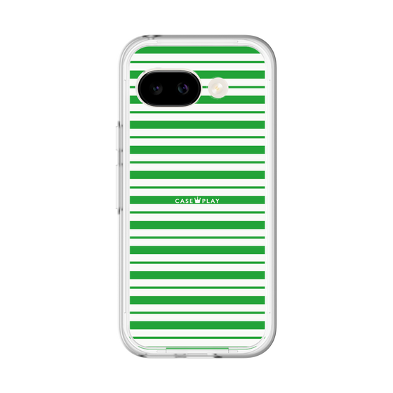 スリムプロテクションプレミアムケース［ Small Border - Green ］