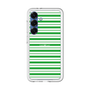 スリムプロテクションプレミアムケース［ Small Border - Green ］
