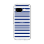 スリムプロテクションプレミアムケース［ Small Border - Navy ］