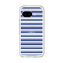 スリムプロテクションプレミアムケース［ Small Border - Navy ］