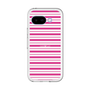 スリムプロテクションプレミアムケース［ Small Border - Pink ］