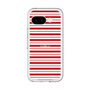 スリムプロテクションプレミアムケース［ Small Border - Red ］