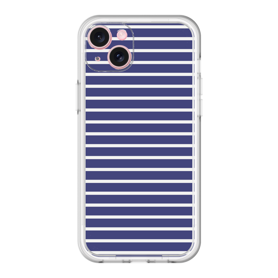 スリムプロテクションプレミアムケース［ Middle Border - Blue ］
