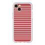 スリムプロテクションプレミアムケース［ Middle Border - Red ］