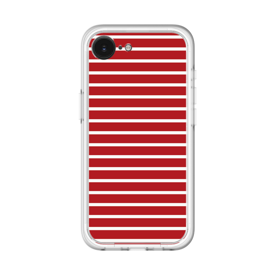 スリムプロテクションプレミアムケース［ Middle Border - Red ］