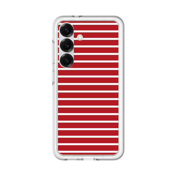 スリムプロテクションプレミアムケース［ Middle Border - Red ］